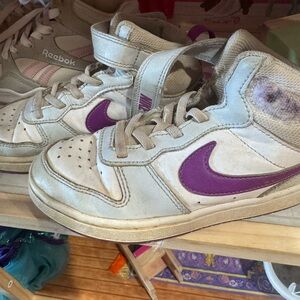 Nike and Reebok Kids High-Top Sneakers, Hey Dude